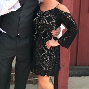 Skies Are blue boho dress